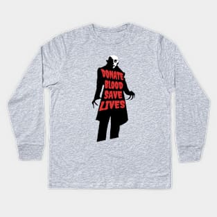 Donate blood Kids Long Sleeve T-Shirt